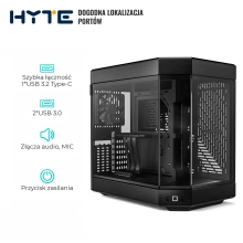 Obudowa Hyte Y60 Black (CS-HYTE-Y60-B) cena - zdjęcie 13