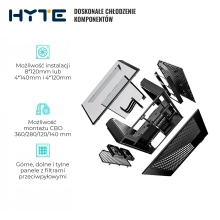 Obudowa Hyte Y60 Black (CS-HYTE-Y60-B) cena - zdjęcie 16