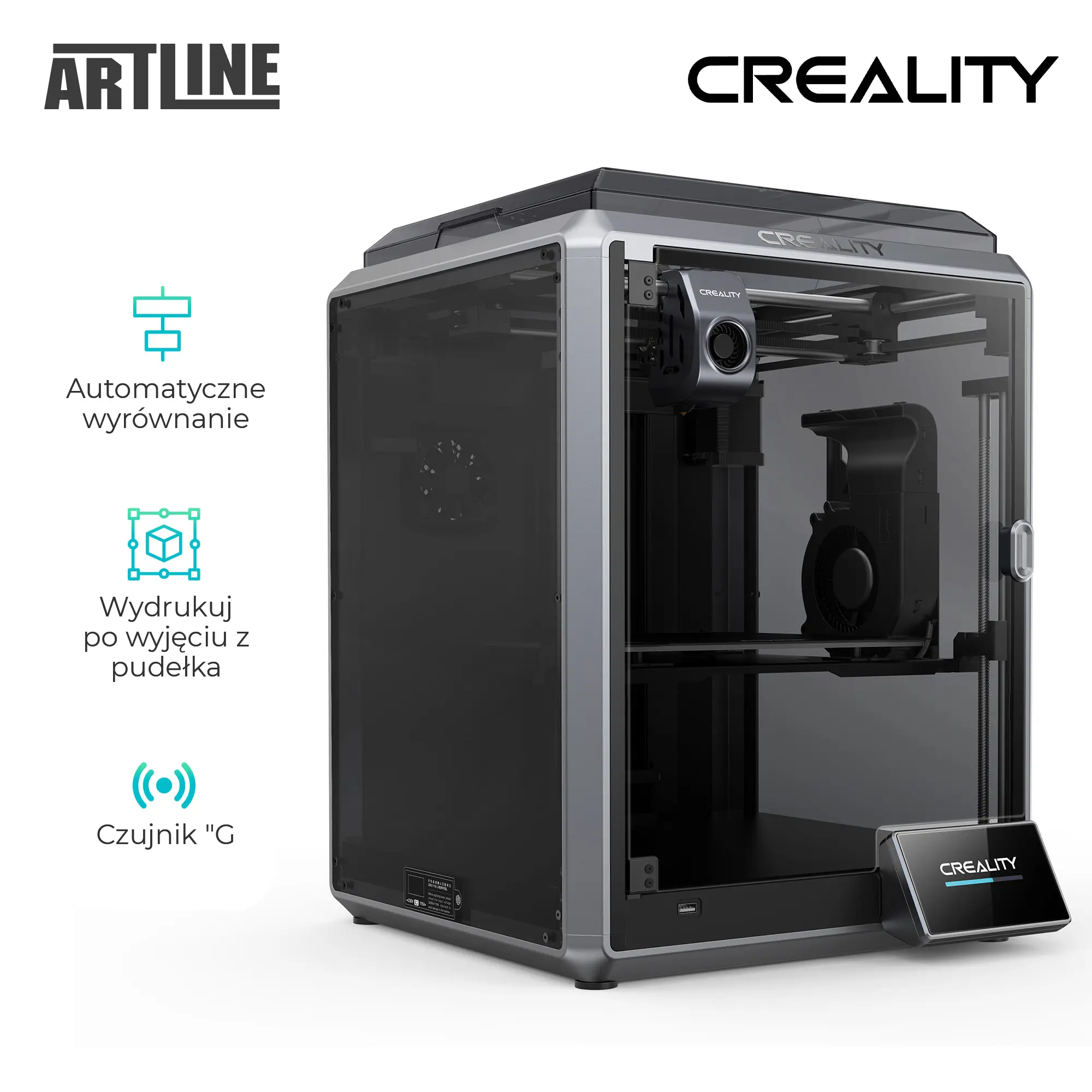 Drukarka 3D Creality CR-K1 cena - zdjęcie 2