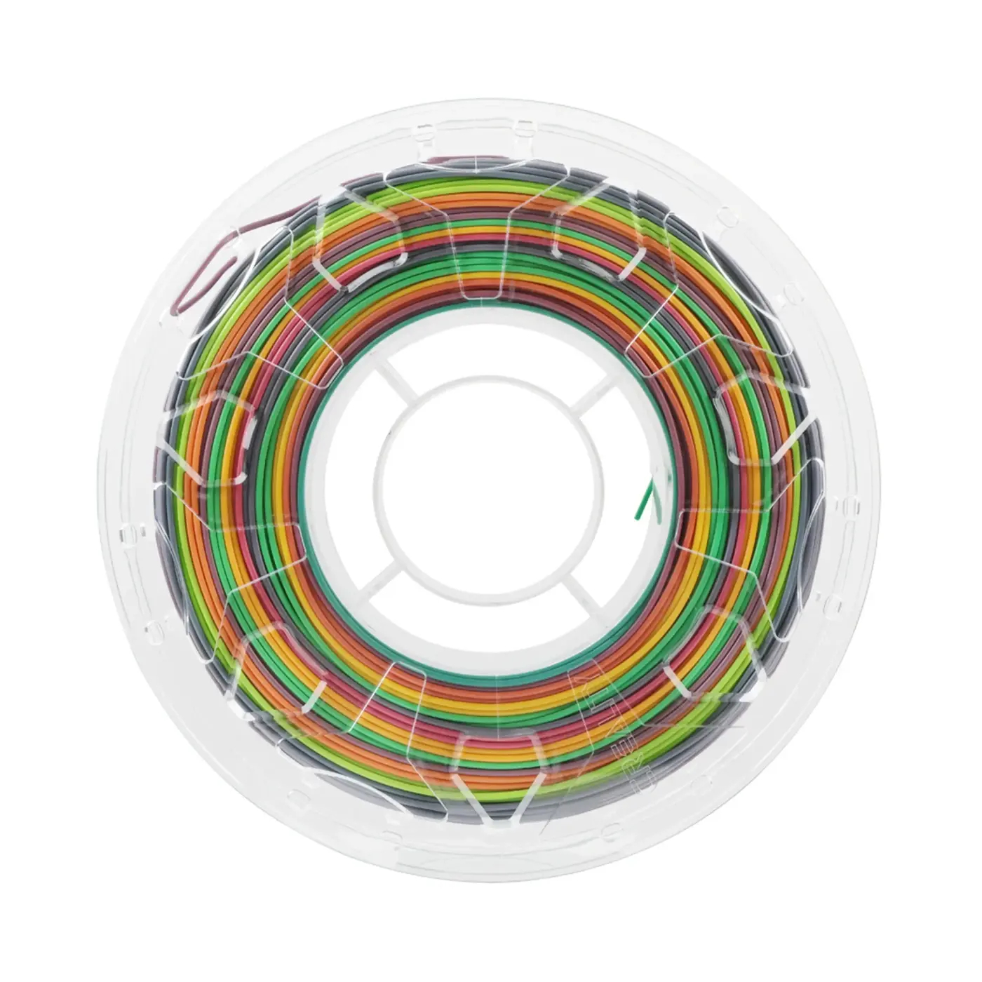Filament PLA do drukarki 3D CREALITY 1kg, 1.75mm, Tęcza (3301010010) cena - zdjęcie 1