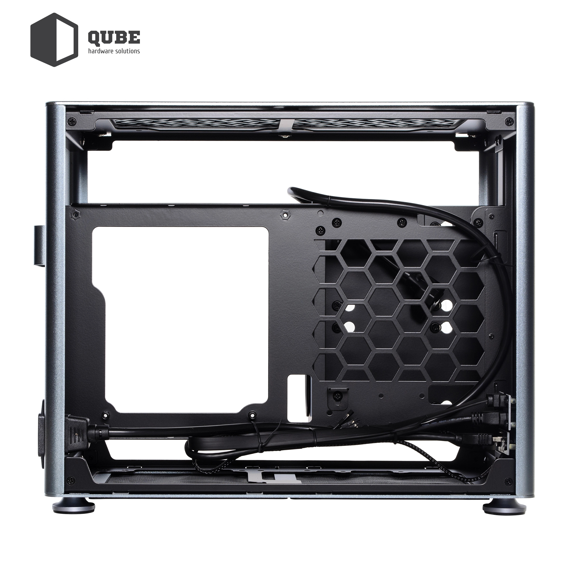 Obudowa QUBE A4 Gray (QBA4I_WGNU3) cena - zdjęcie 5