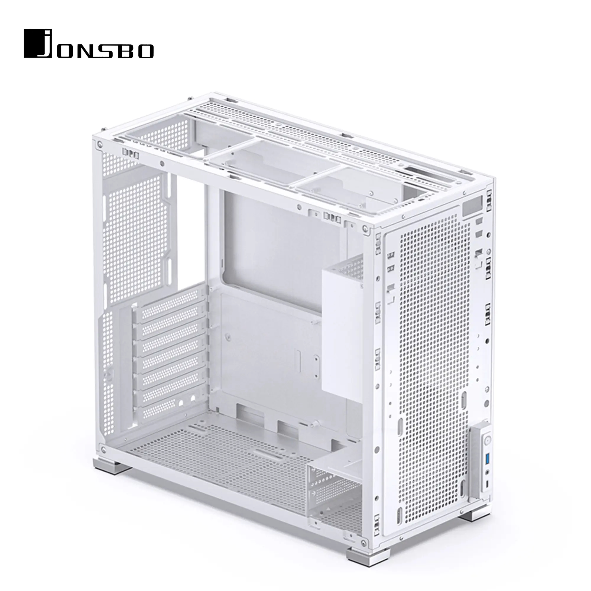 Obudowa JONSBO D41 MESH White cena - zdjęcie 7