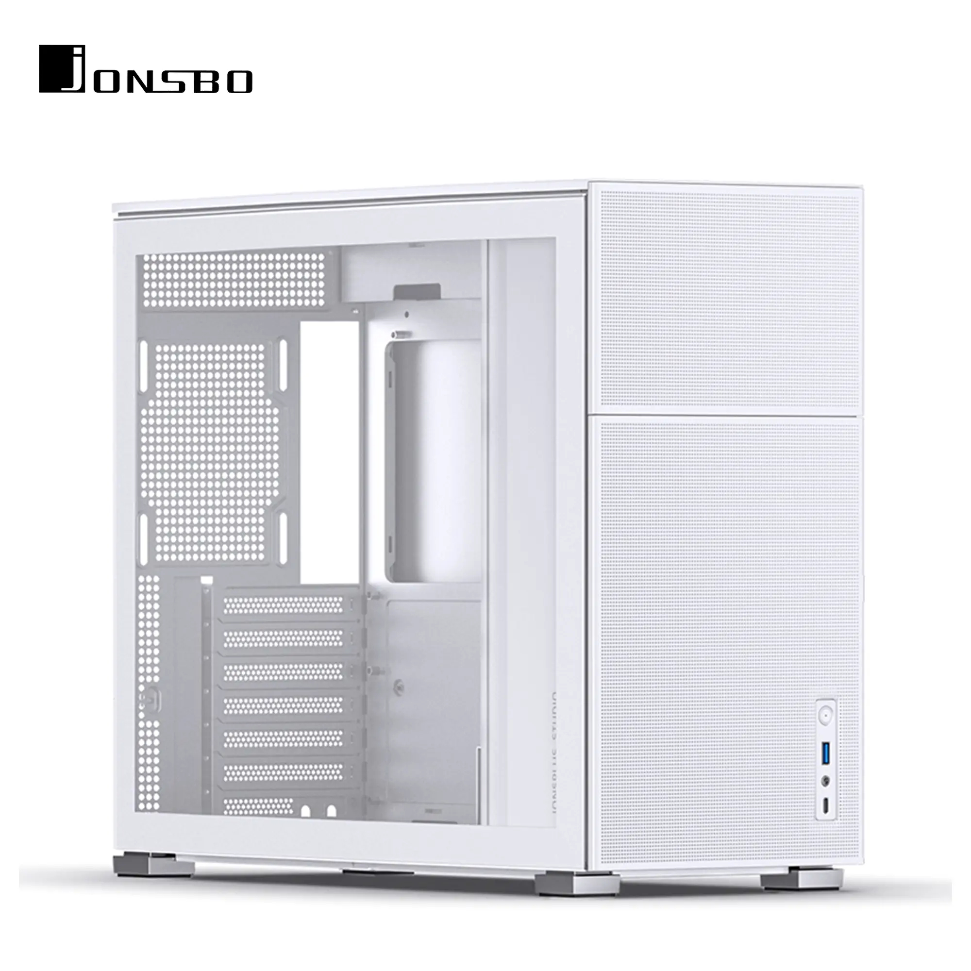 Obudowa JONSBO D41 MESH White cena - zdjęcie 8