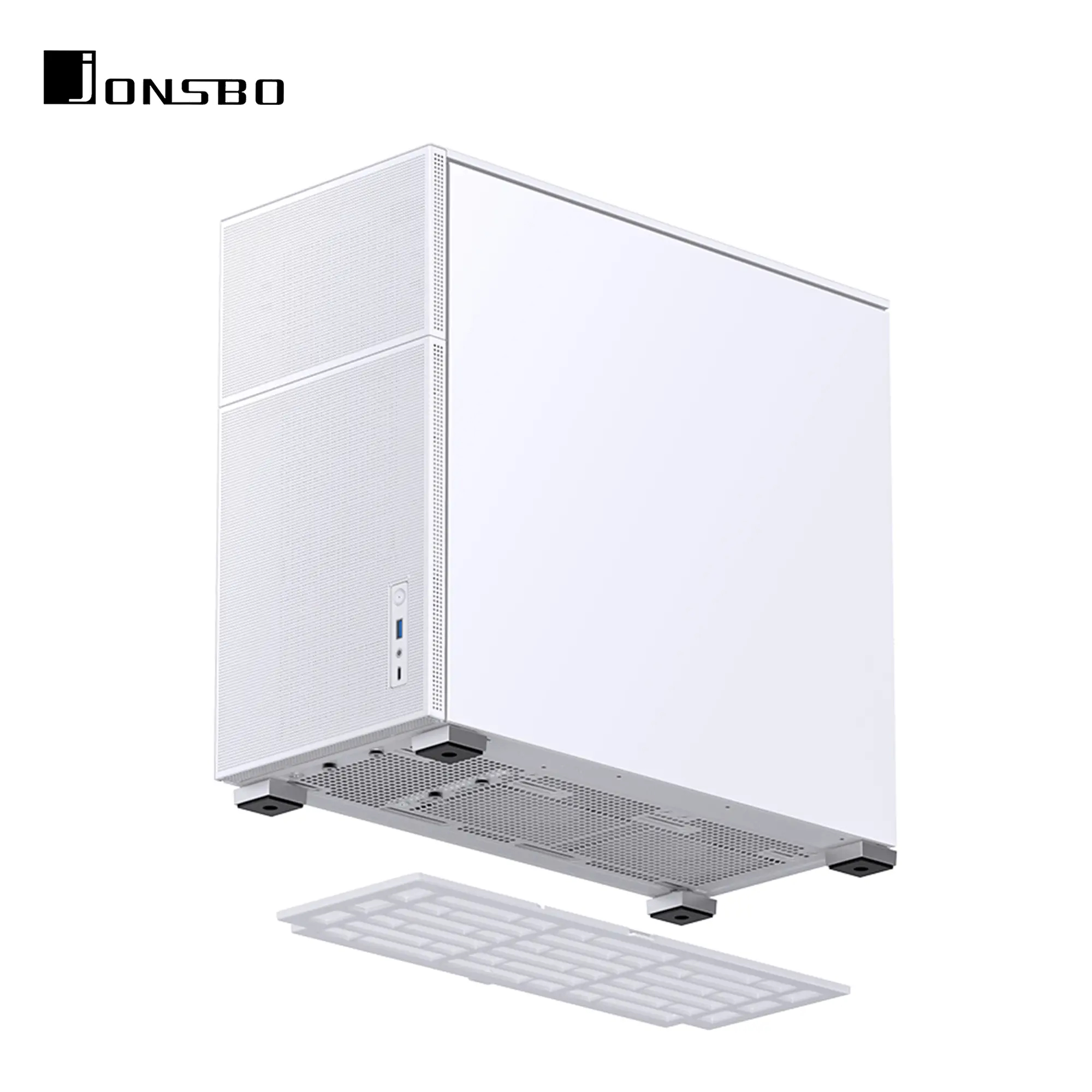 Obudowa JONSBO D41 MESH White cena - zdjęcie 9