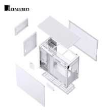 Obudowa JONSBO D41 MESH White cena - zdjęcie 11