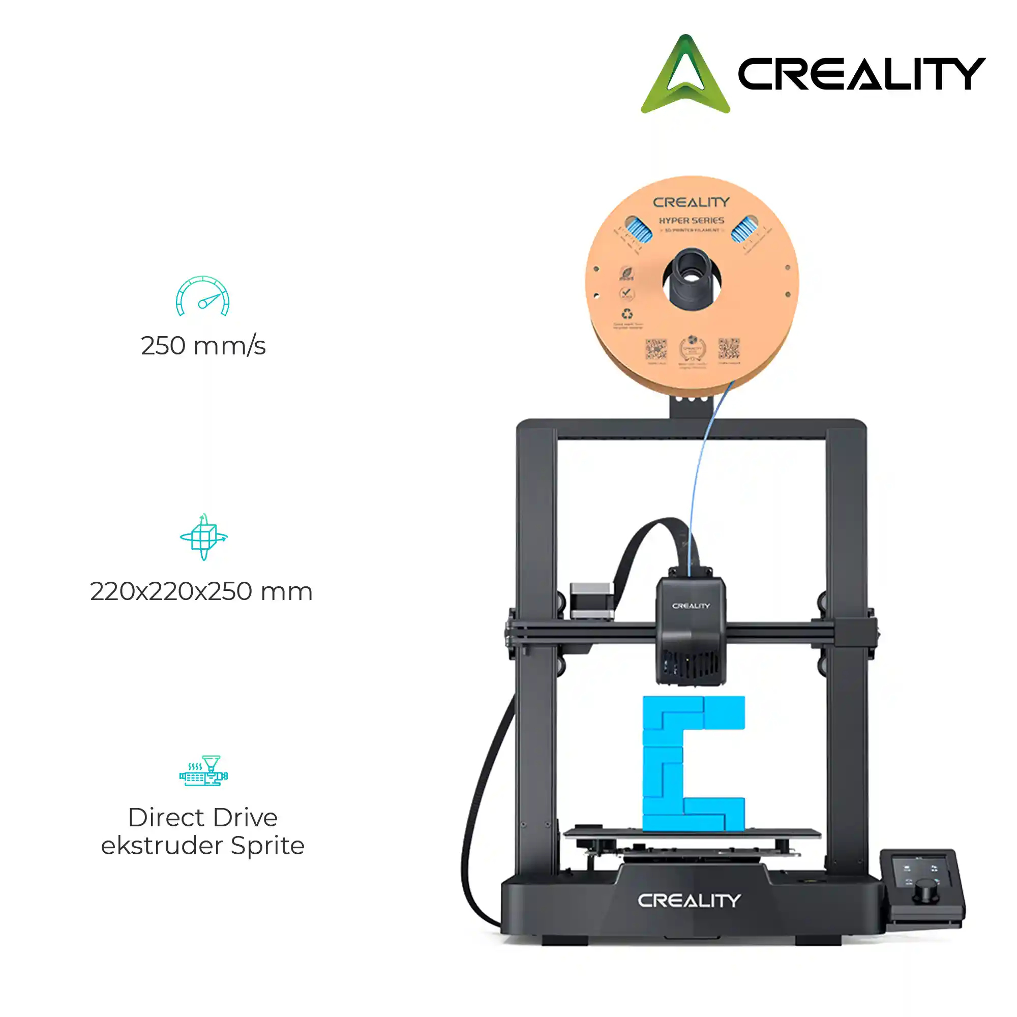 Drukarka 3D Creality Ender-3 V3 SE cena - zdjęcie 1