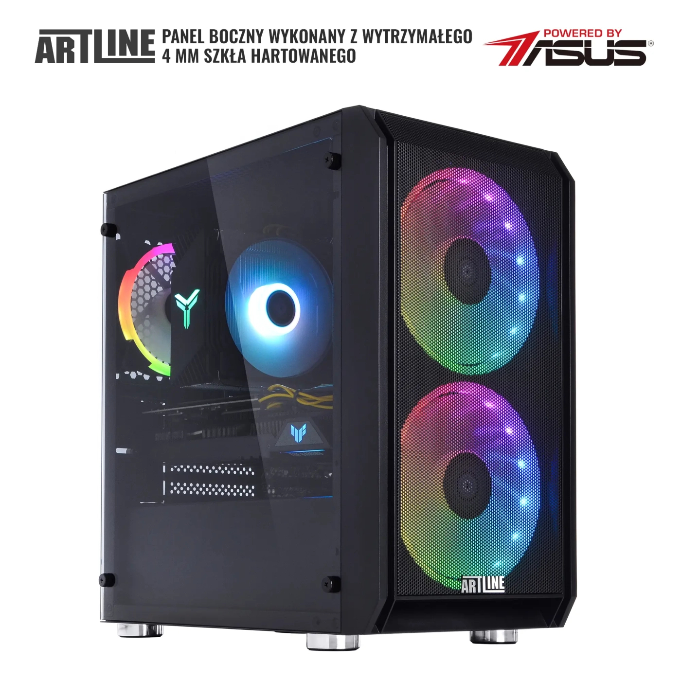 Komputer gamingowy ARTLINE Gaming X65 Ryzen 5 3600 RTX 3060 12GB NM1610 cena - zdjęcie 4