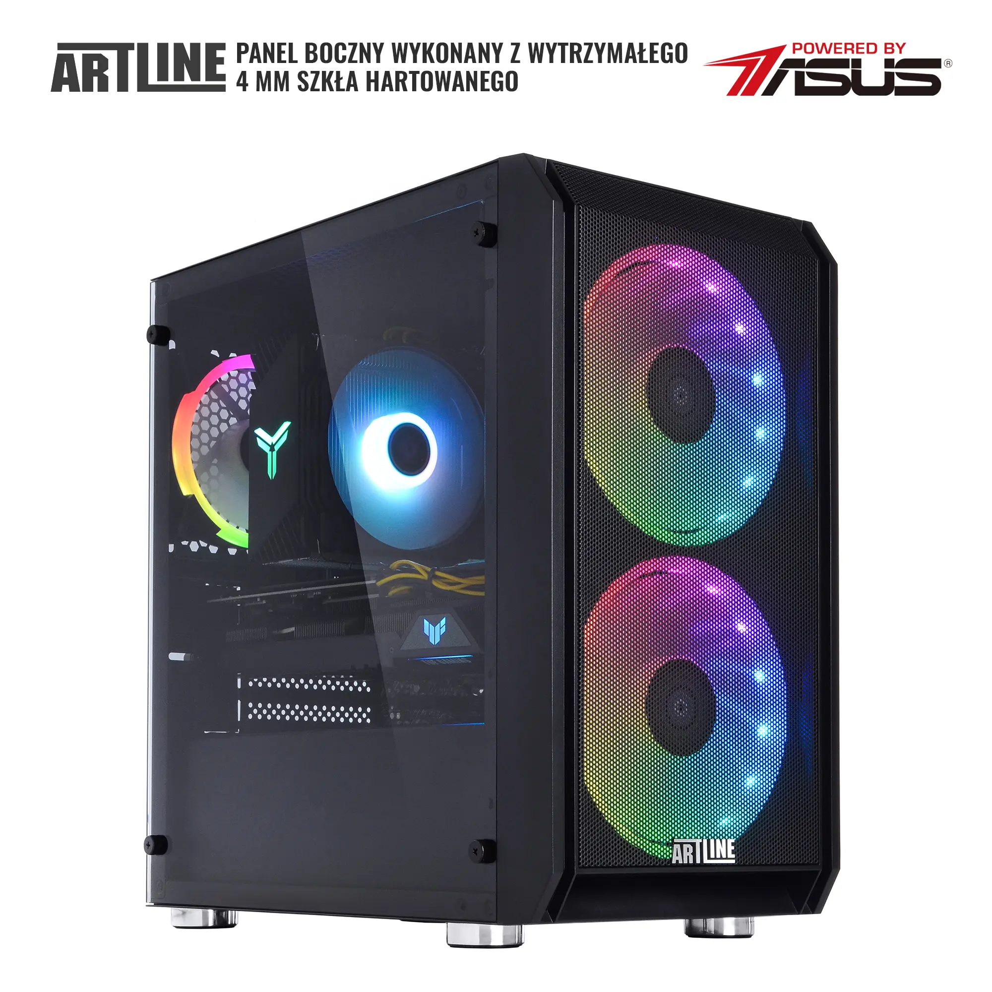 Komputer gamingowy ARTLINE Gaming X65 Ryzen 5 3600 RTX 3060 12GB NM1610 cena - zdjęcie 4