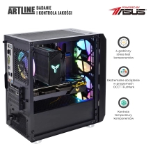 Komputer gamingowy ARTLINE Gaming X65 Ryzen 5 5600X RTX 3060 12GB NM1610Win cena - zdjęcie 6
