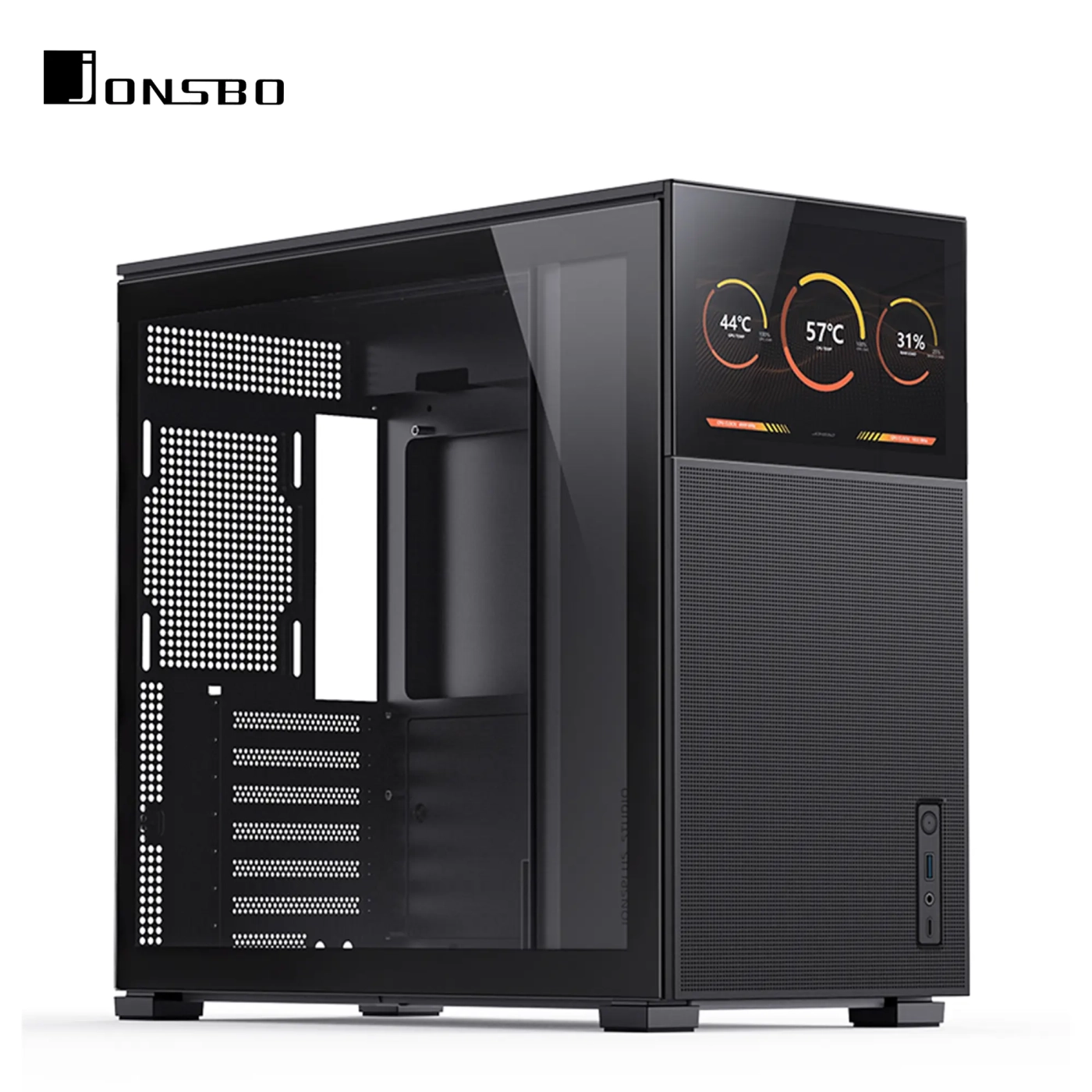 Obudowa JONSBO D41 MESH SC Black cena - zdjęcie 1