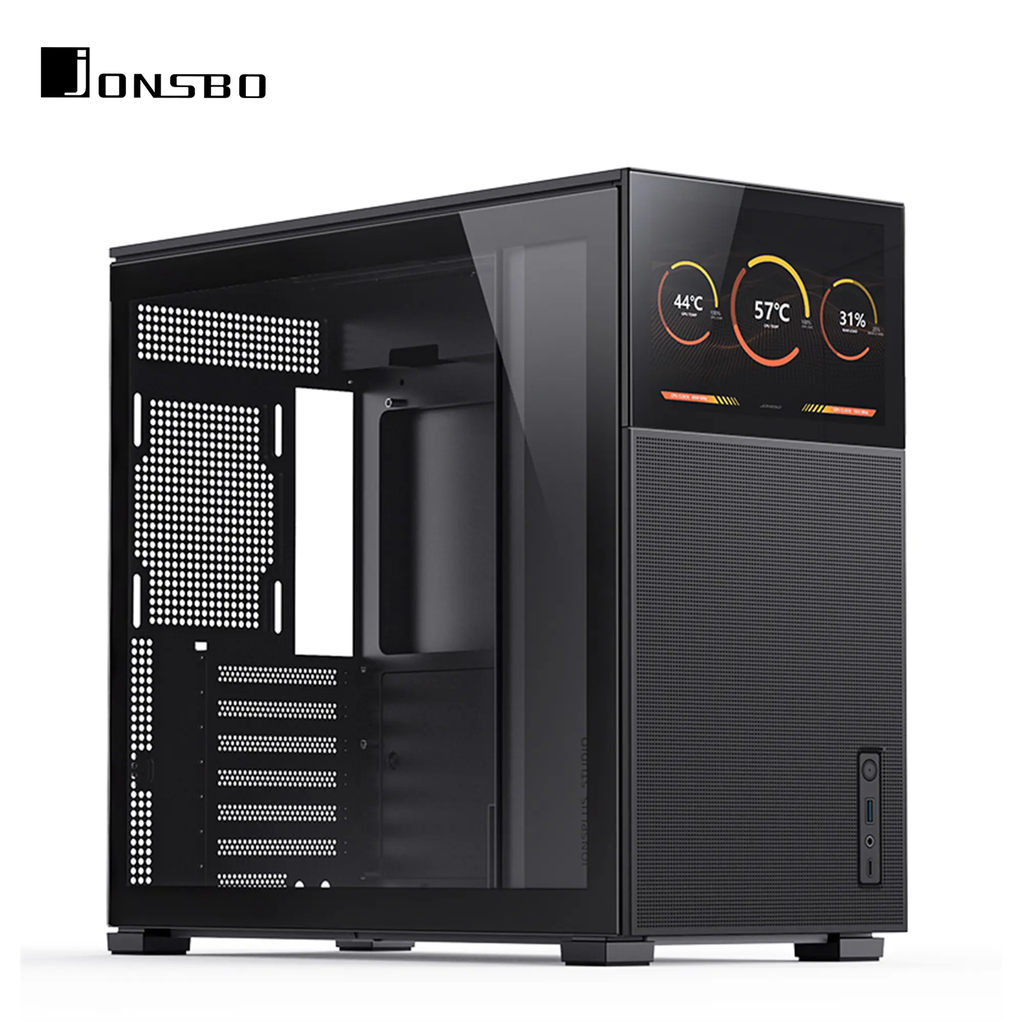 Obudowa JONSBO D41 MESH SC Black cena - zdjęcie 1