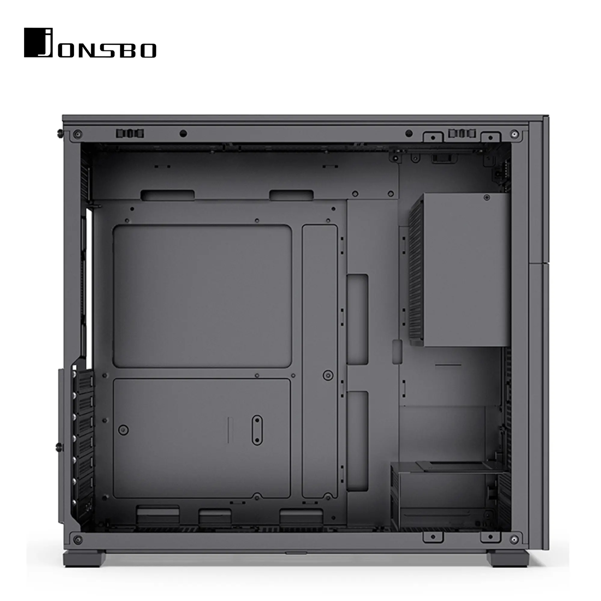 Obudowa JONSBO D41 MESH SC Black cena - zdjęcie 3