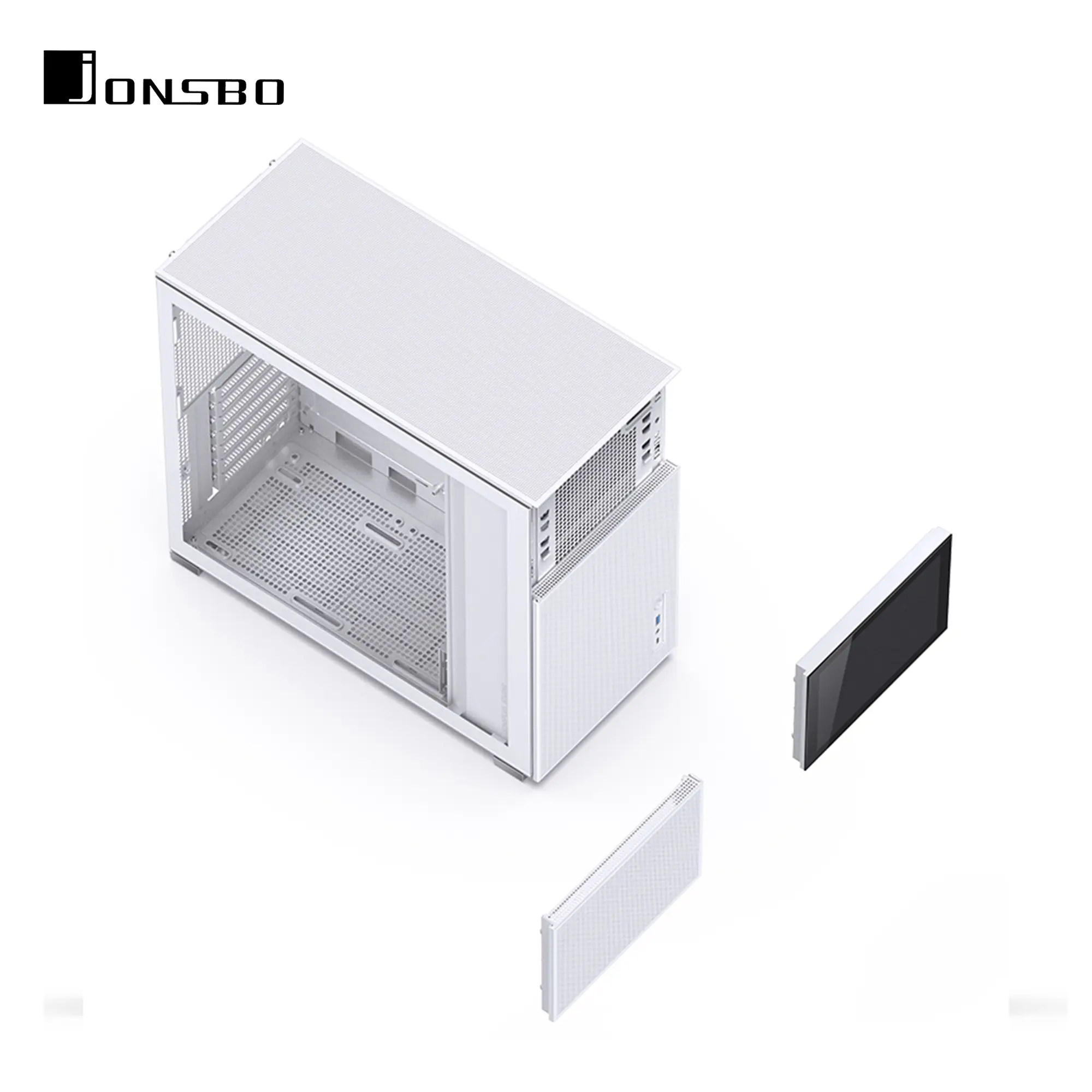 Obudowa JONSBO D41 MESH SC White cena - zdjęcie 2