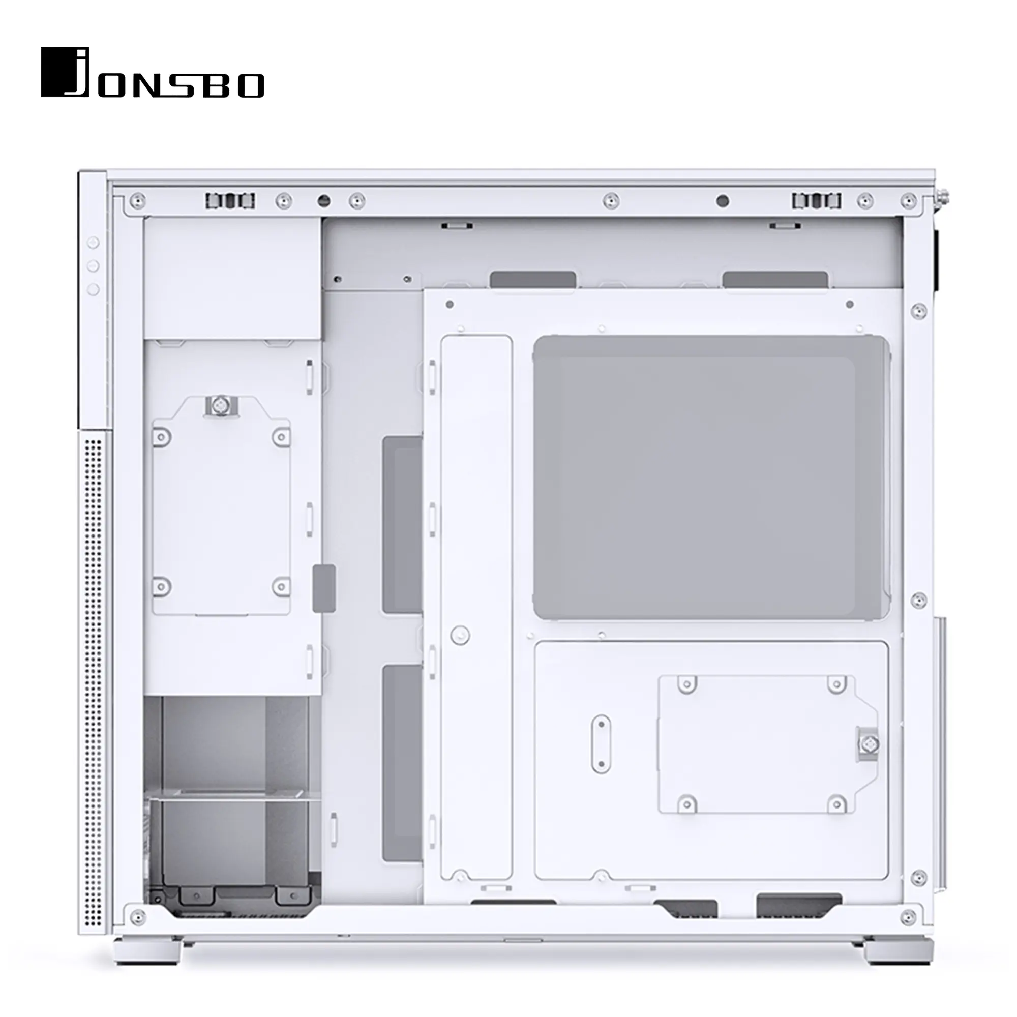 Obudowa JONSBO D41 MESH SC White cena - zdjęcie 5