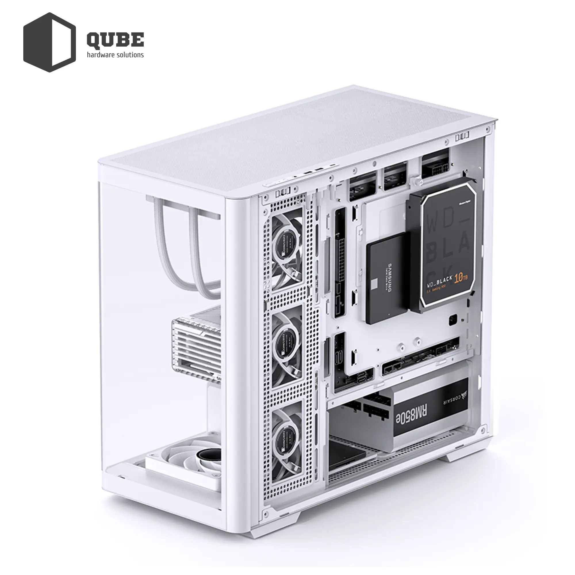 Obudowa JONSBO D300 White cena - zdjęcie 3