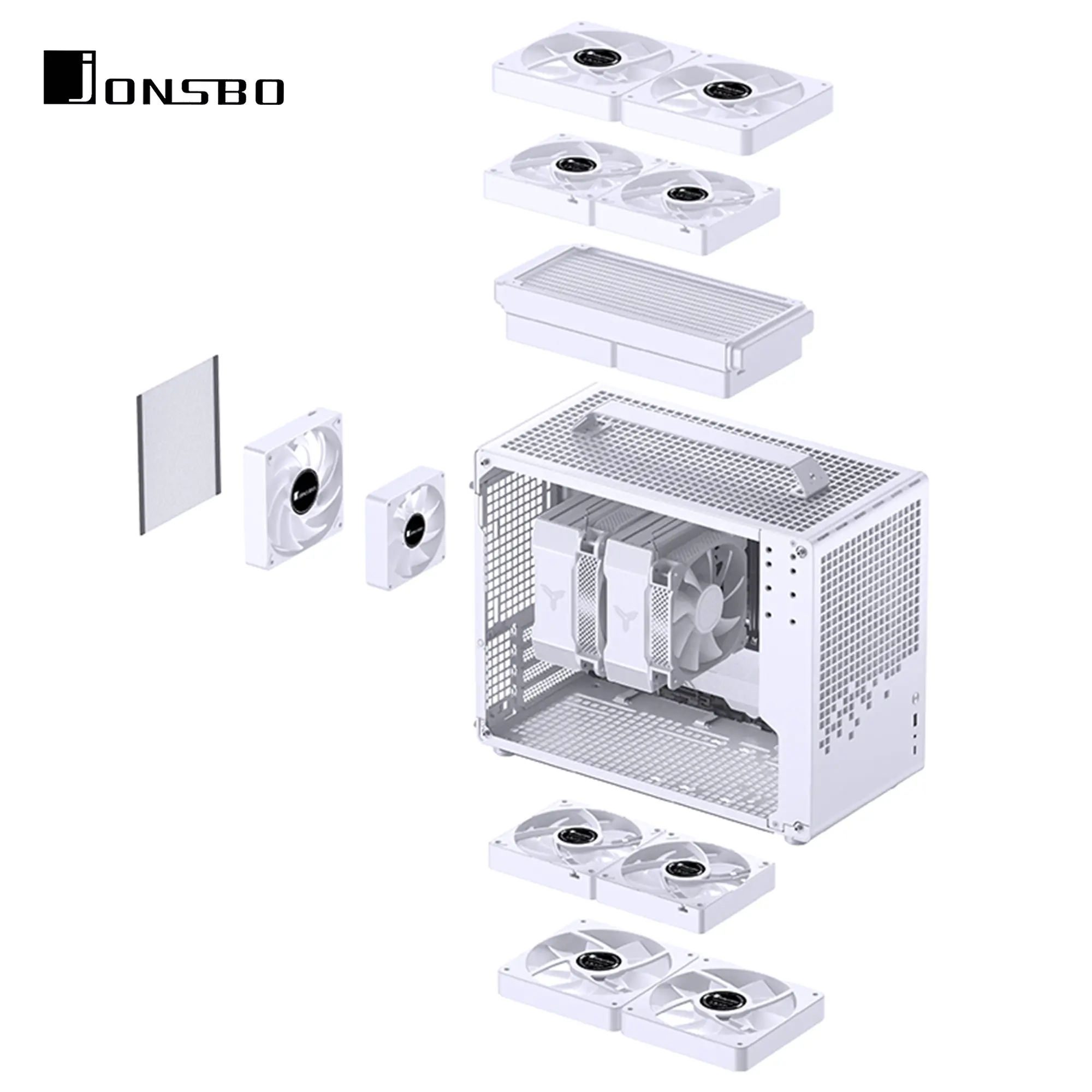 Obudowa JONSBO Z20 White cena - zdjęcie 8