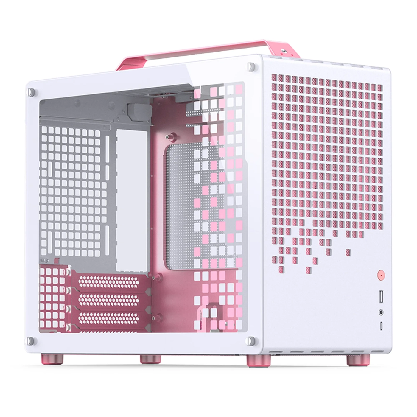 Obudowa JONSBO Z20 White-Pink cena - zdjęcie 0