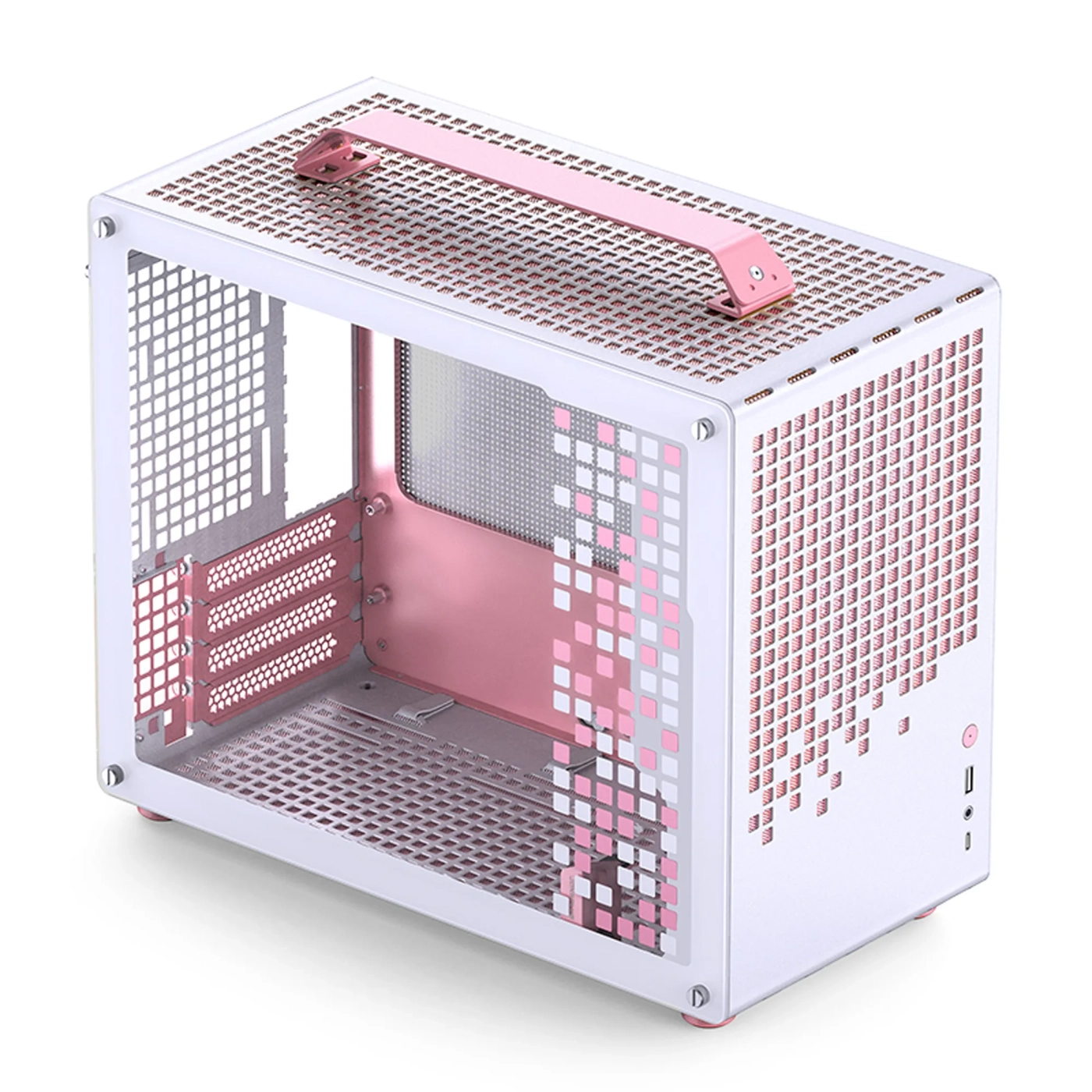 Obudowa JONSBO Z20 White-Pink cena - zdjęcie 1