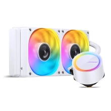 System chłodzenia cieczą Jonsbo TG-240 White cena - zdjęcie 0