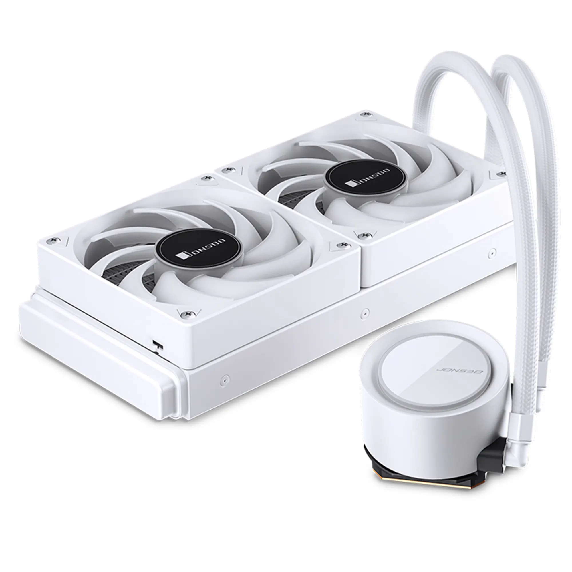 System chłodzenia cieczą Jonsbo TG-240 White cena - zdjęcie 1