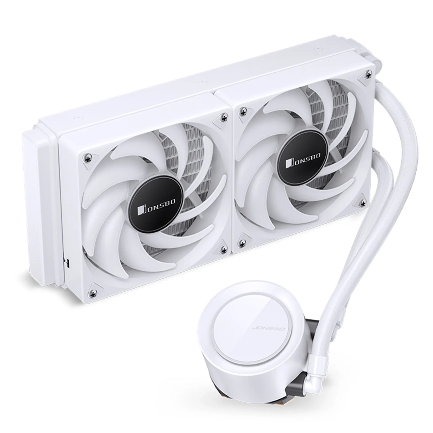 System chłodzenia cieczą Jonsbo TG-240 White cena - zdjęcie 3