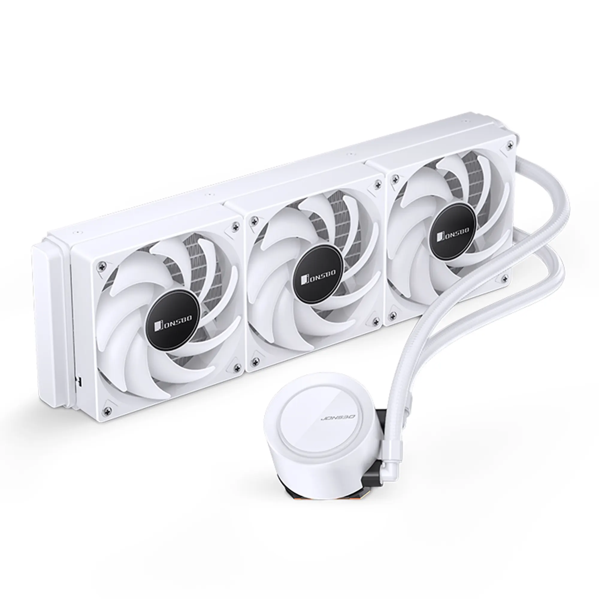 System chłodzenia cieczą Jonsbo TG-360 White cena - zdjęcie 3