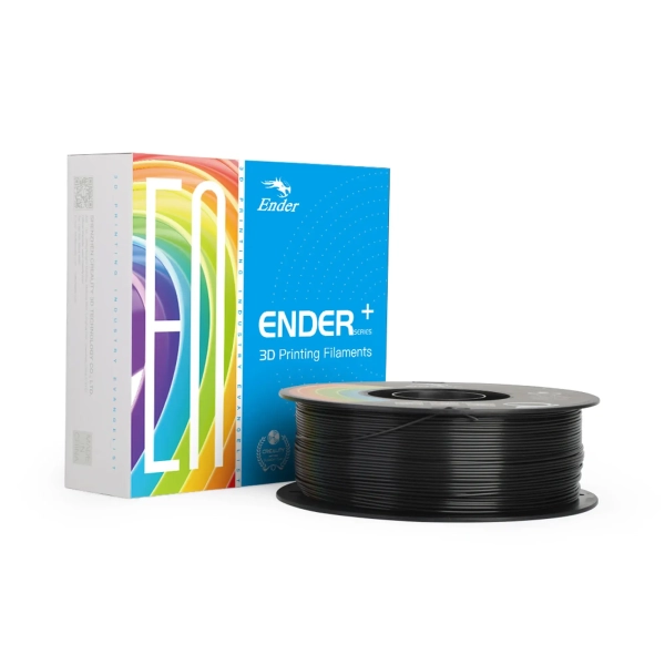 Filament PLA Plus (tworzywo sztuczne) do drukarki 3D CREALITY 1 kg, 1,75 mm, czarny (3301010306) cena - zdjęcie 4
