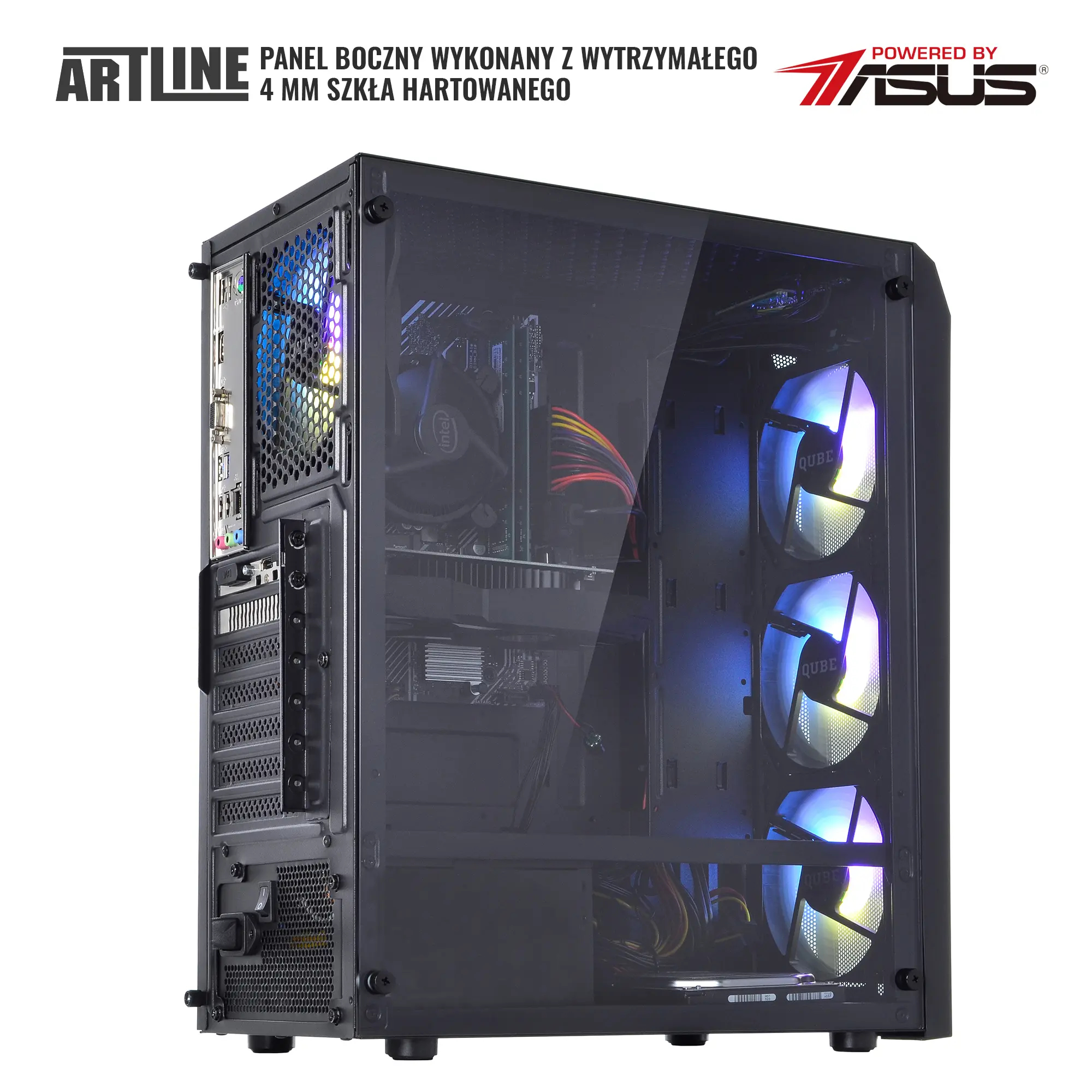 Komputer do domu ARTLINE Home H55 i3 12100F RTX 3050 8GB B31641 cena - zdjęcie 4
