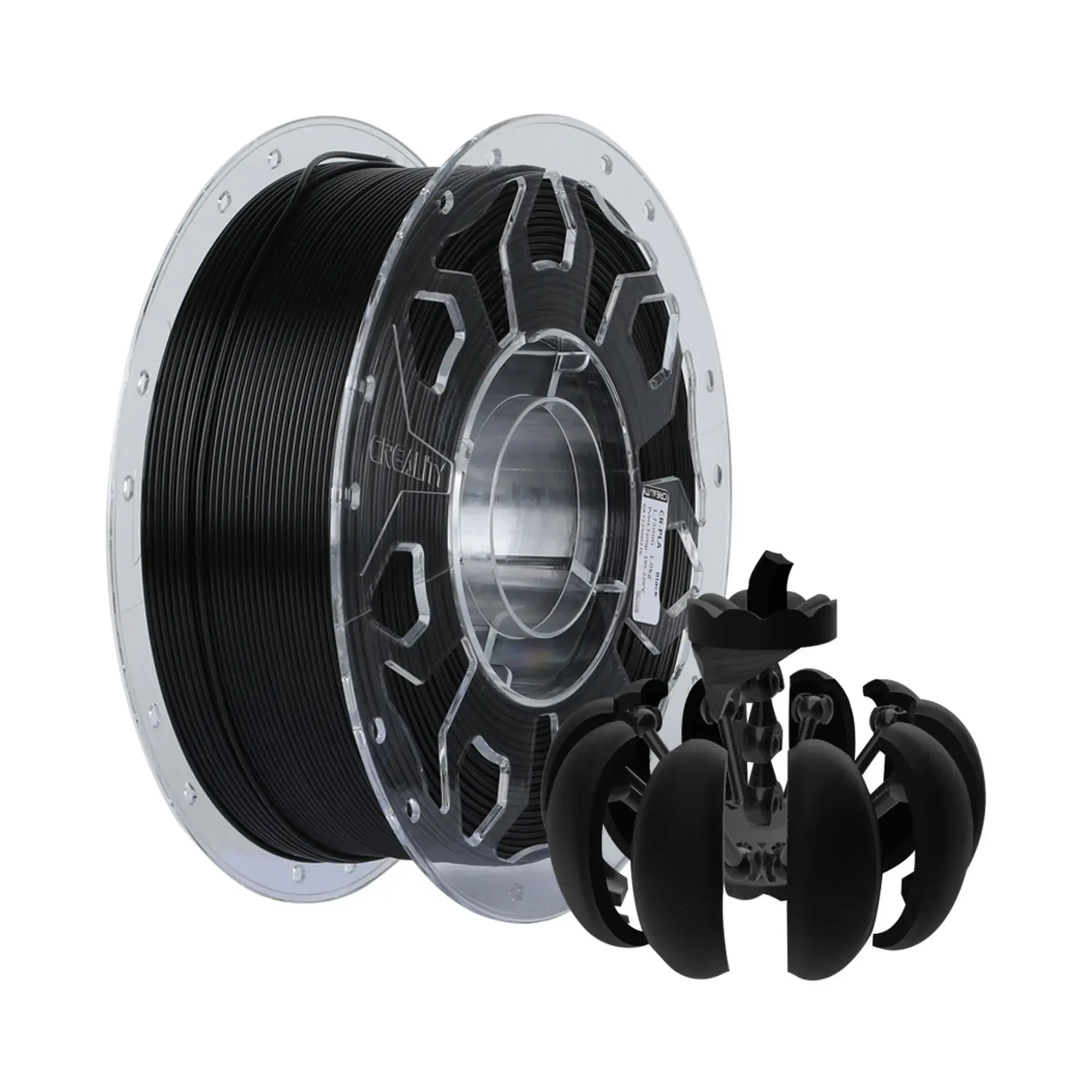 Filament PLA (plastik) do drukarki 3D CREALITY 1kg, 1,75mm, czarny (3301010061) cena - zdjęcie 0