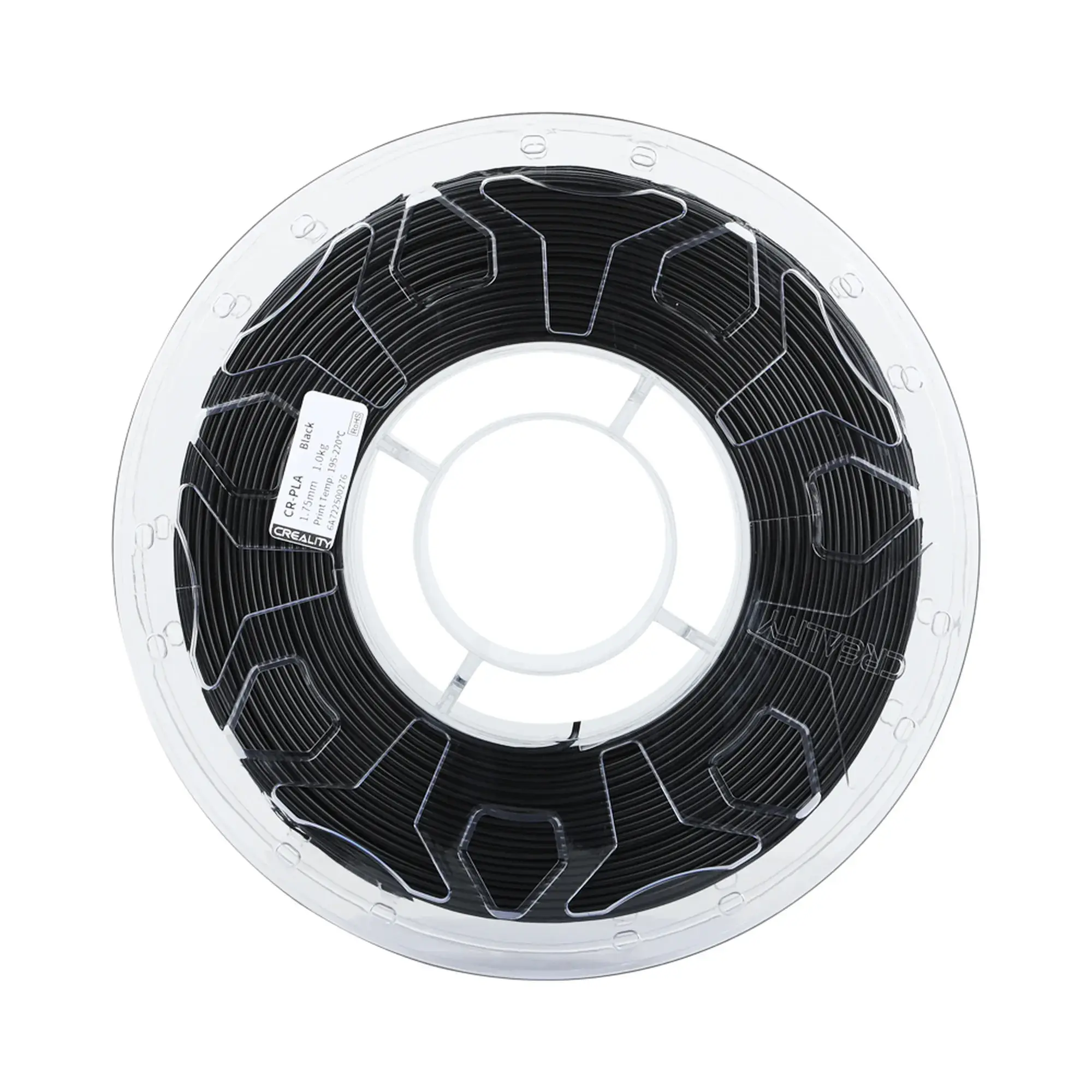Filament PLA (plastik) do drukarki 3D CREALITY 1kg, 1,75mm, czarny (3301010061) cena - zdjęcie 1