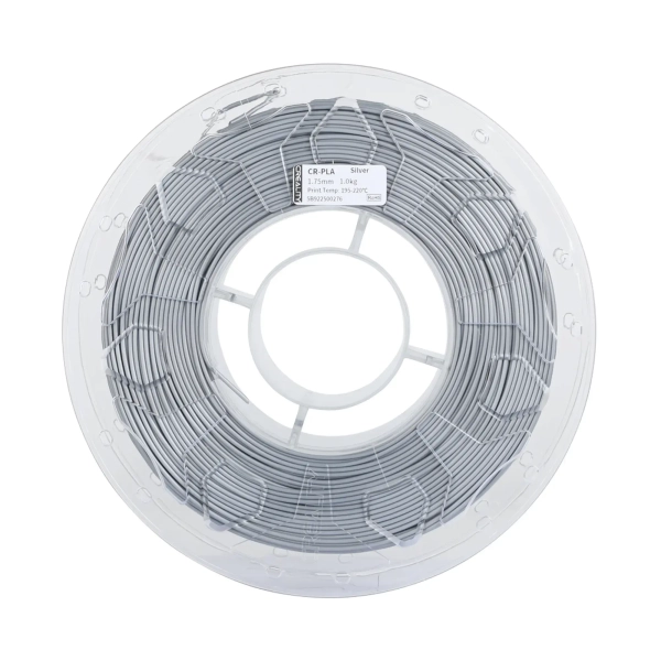 Filament PLA (plastik) do drukarki 3D CREALITY 1kg, 1,75mm, srebrny (3301010071) cena - zdjęcie 1