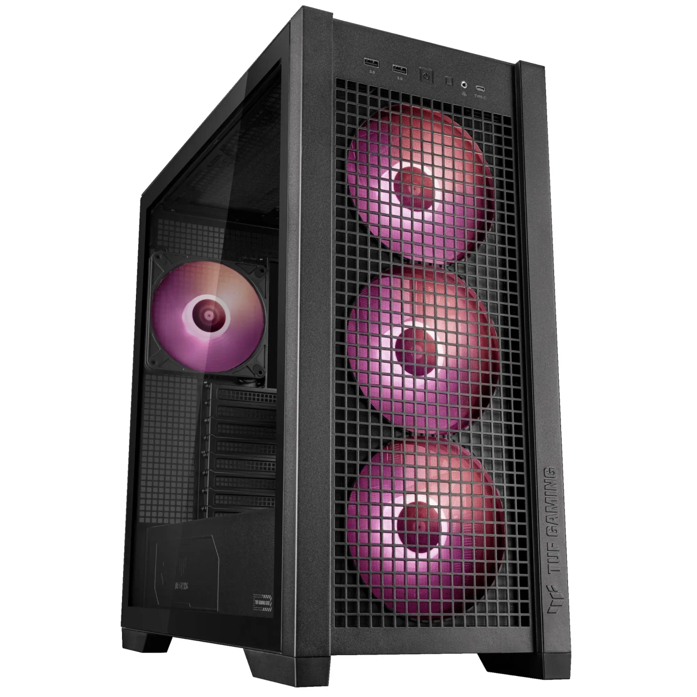 Obudowa ASUS GT302 TUF GAMING CASE/BLK/ARGBFAN (90DC00I0-B19000) cena - zdjęcie 0