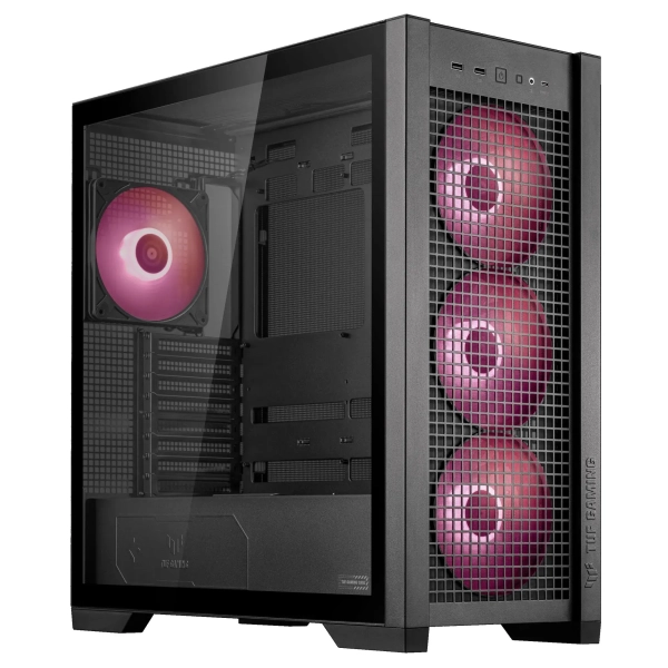 Obudowa ASUS GT302 TUF GAMING CASE/BLK/ARGBFAN (90DC00I0-B19000) cena - zdjęcie 2
