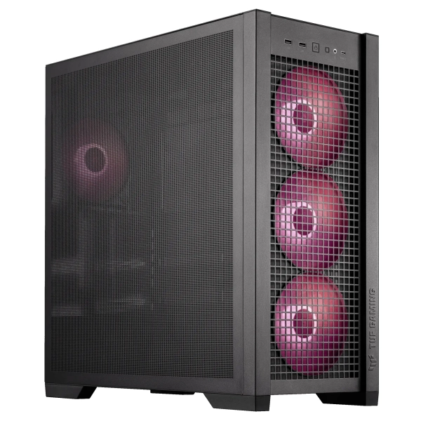Obudowa ASUS GT302 TUF GAMING CASE/BLK/ARGBFAN (90DC00I0-B19000) cena - zdjęcie 5