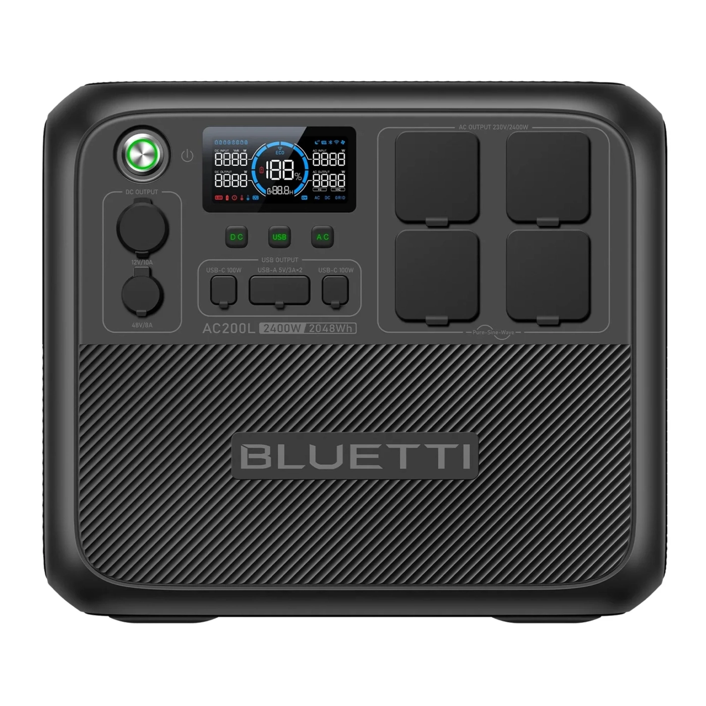 Stacje ładowania Bluetti PowerOak AC200L 2048Wh 2400W cena - zdjęcie 0