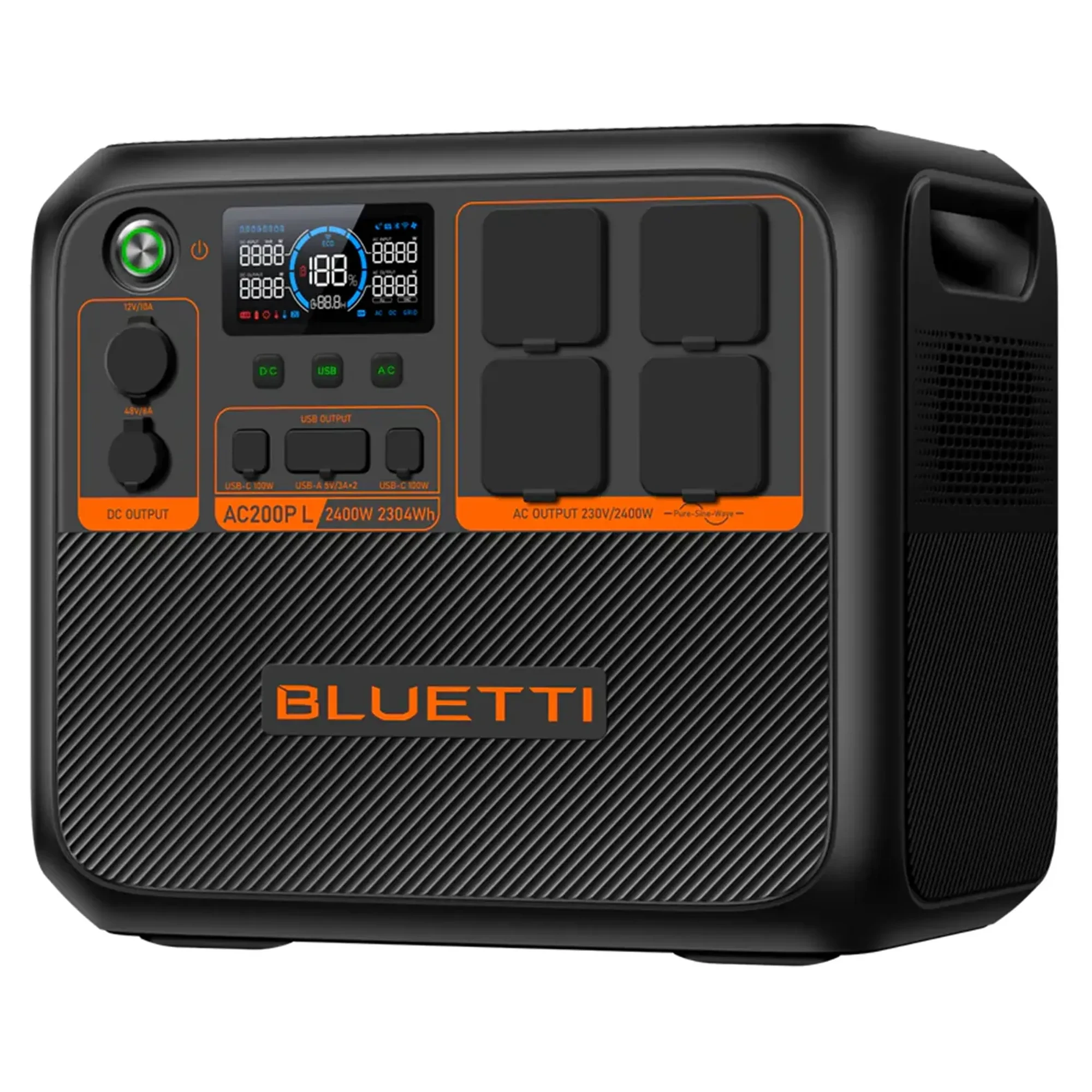 Stacje ładowania BLUETTI AC200PL 2304Wh 2400W cena - zdjęcie 2