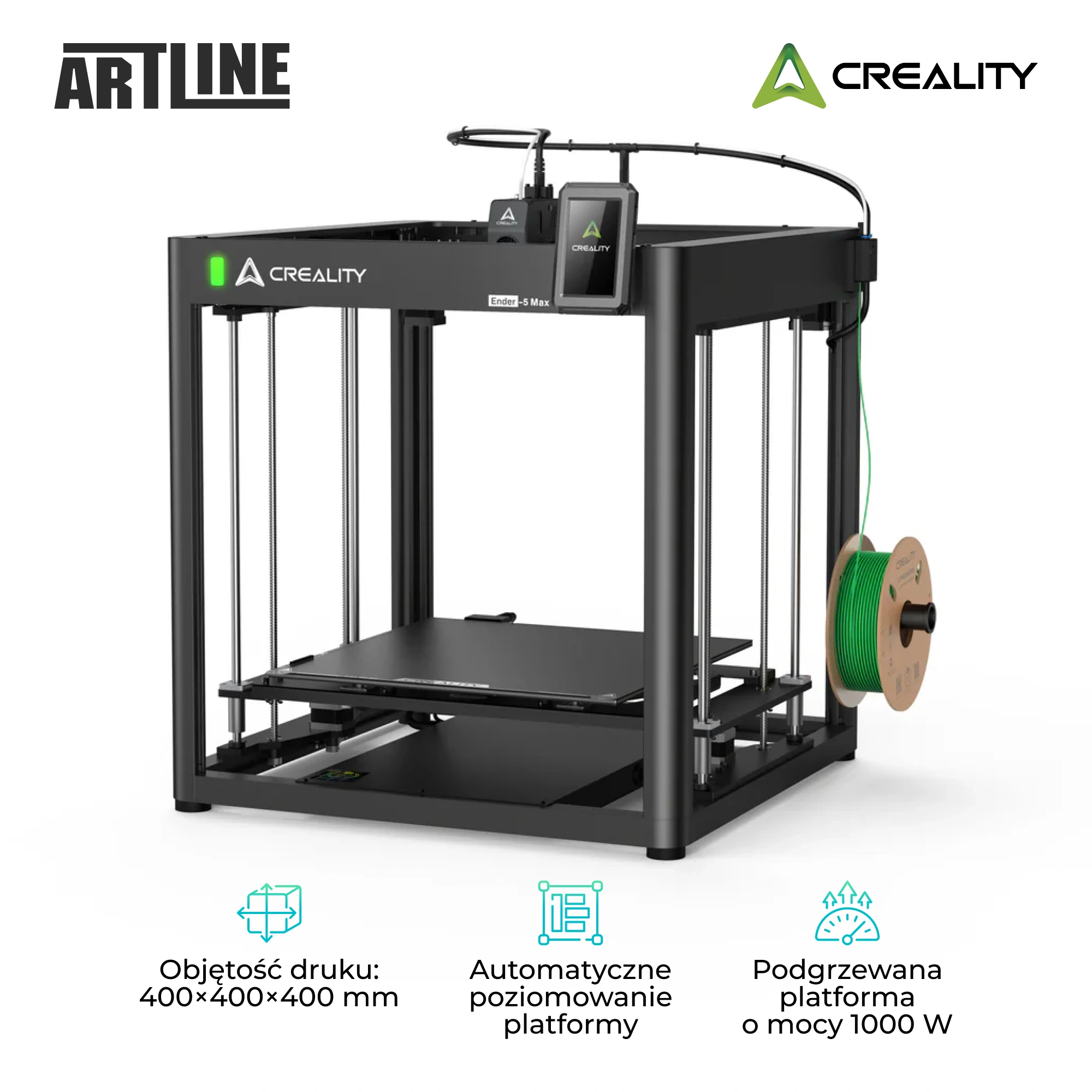 Drukarka 3D Creality Ender-5 Max cena - zdjęcie 1