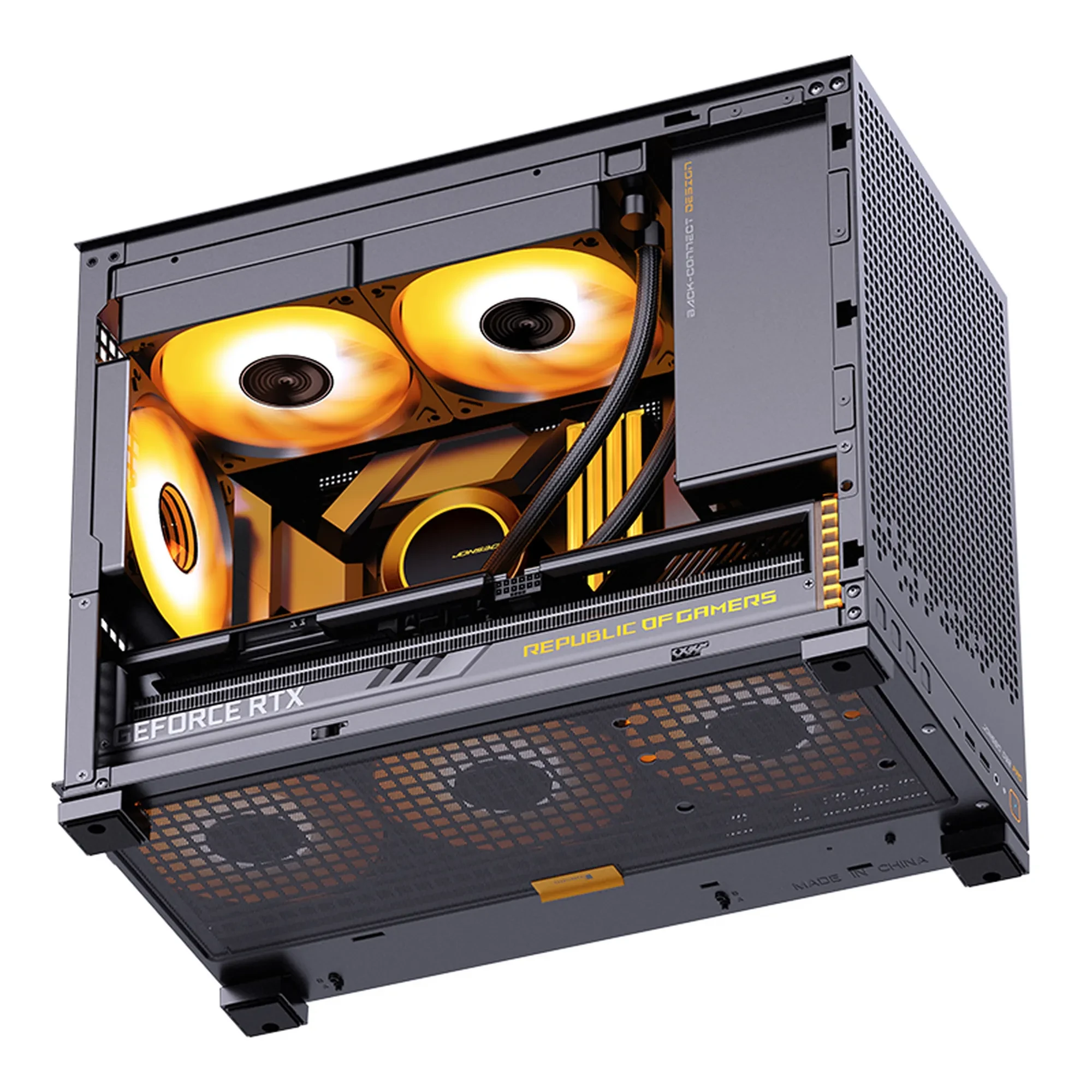 Obudowa Jonsbo D32 PRO Black cena - zdjęcie 7