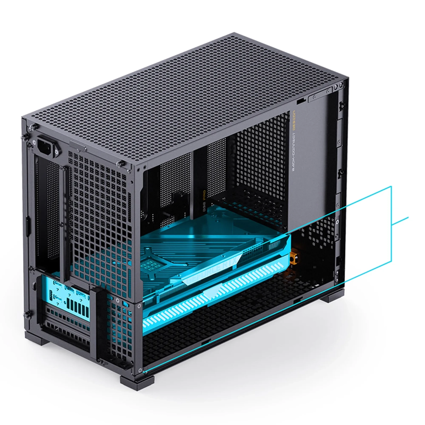 Obudowa Jonsbo D32 PRO Black cena - zdjęcie 10