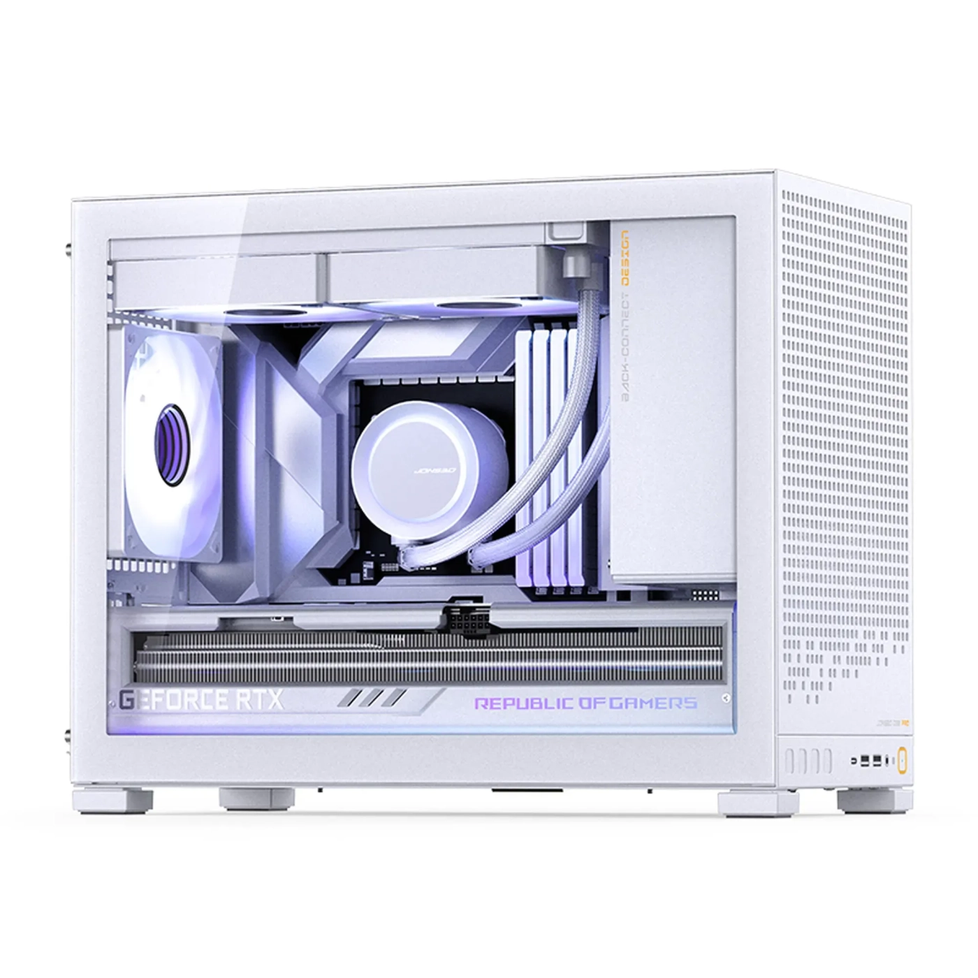 Obudowa Jonsbo D32 PRO White cena - zdjęcie 4