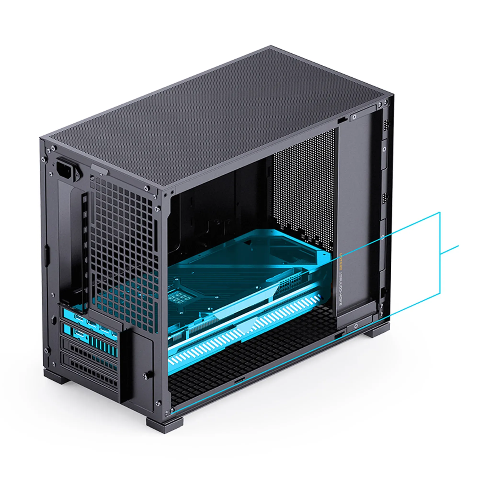 Obudowa Jonsbo D32 STD Black cena - zdjęcie 7