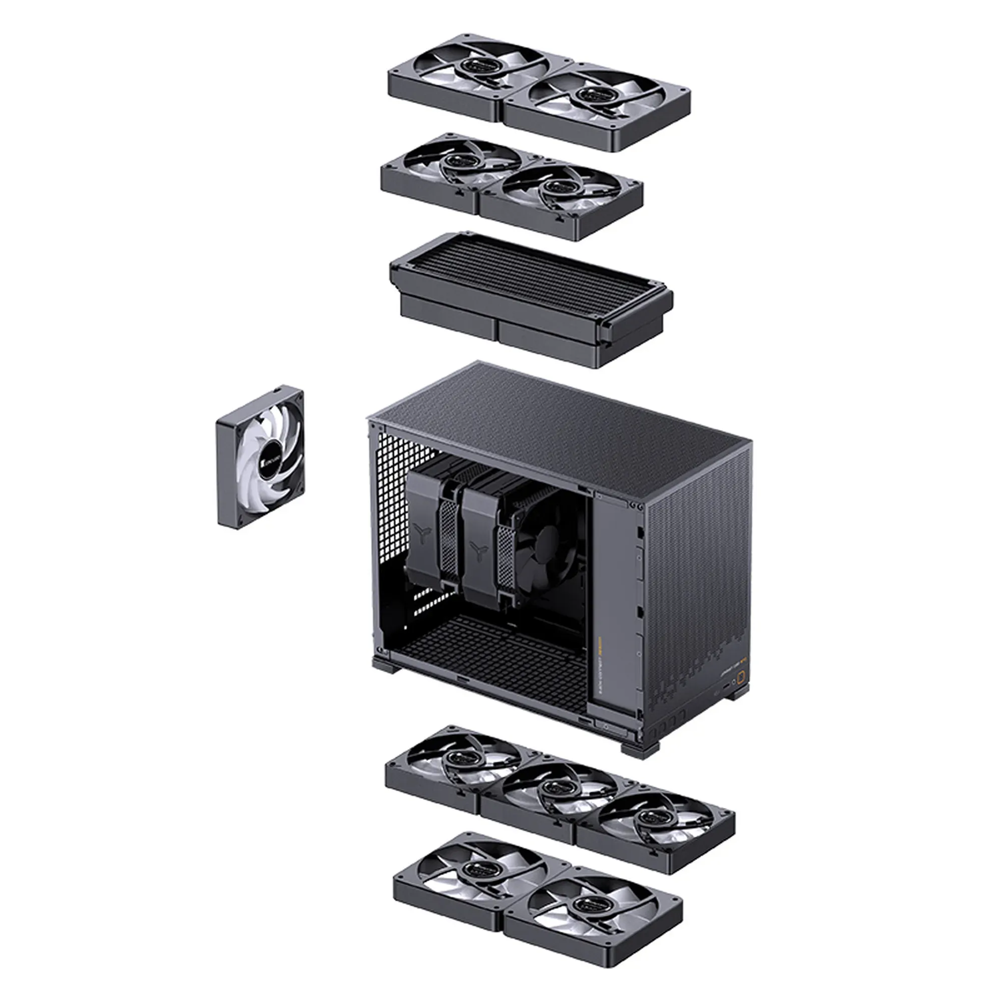 Obudowa Jonsbo D32 STD Black cena - zdjęcie 14