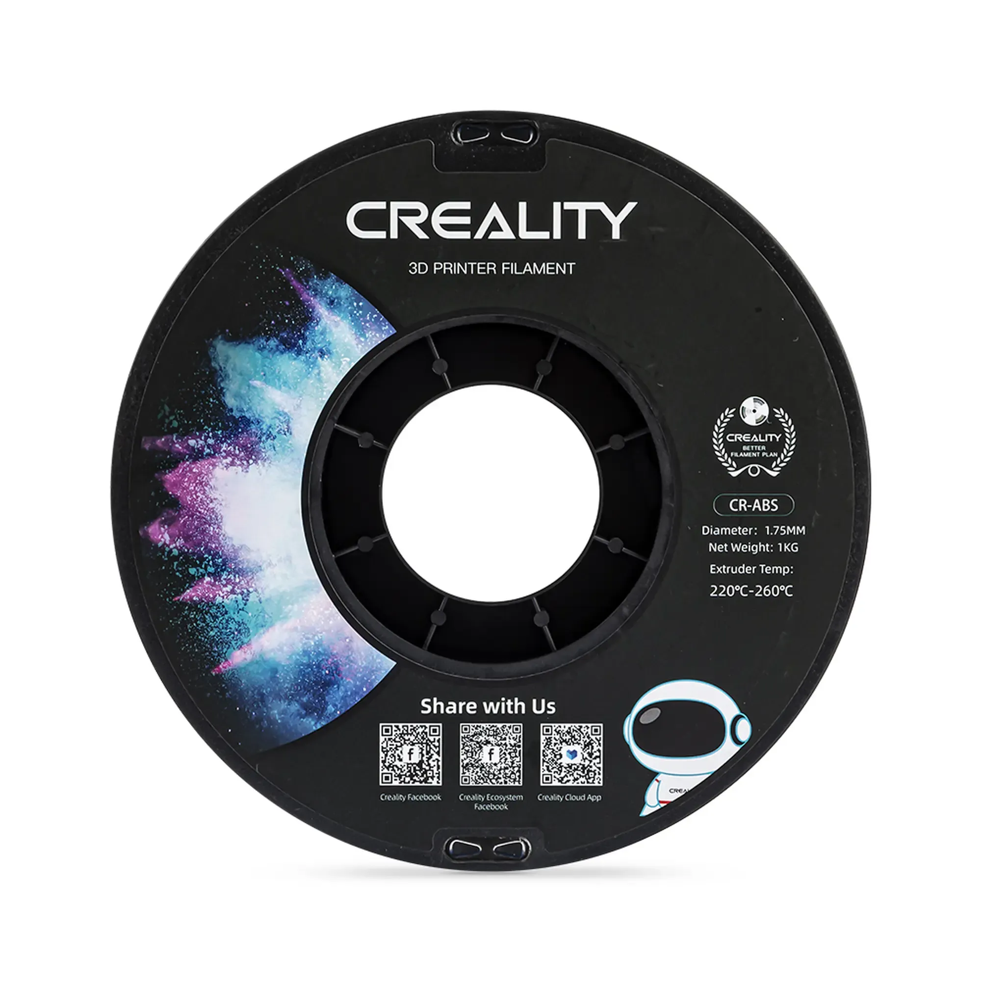 Filament Creality ABS, 1kg, 1.75mm, czerwony (3301020032) cena - zdjęcie 2