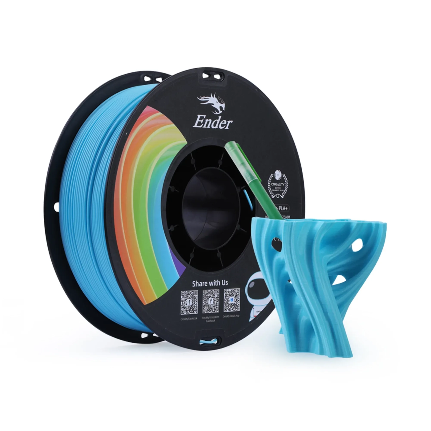 Filament Creality Ender-PLA Plus, 1kg, 1.75mm, niebieski (3301010310) cena - zdjęcie 1