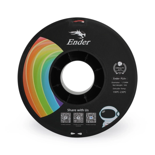 Filament Creality Ender-PLA Plus, 1kg, 1.75mm, czerwony (3301010309) cena - zdjęcie 3