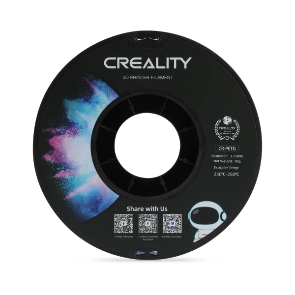 Filament Creality PETG, 1kg, 1.75mm, żółty (3301030033) cena - zdjęcie 2