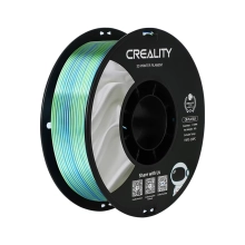Filament Creality PLA Silky Shine, 1kg, 1.75mm, niebiesko-zielony (3301120011) cena - zdjęcie 0