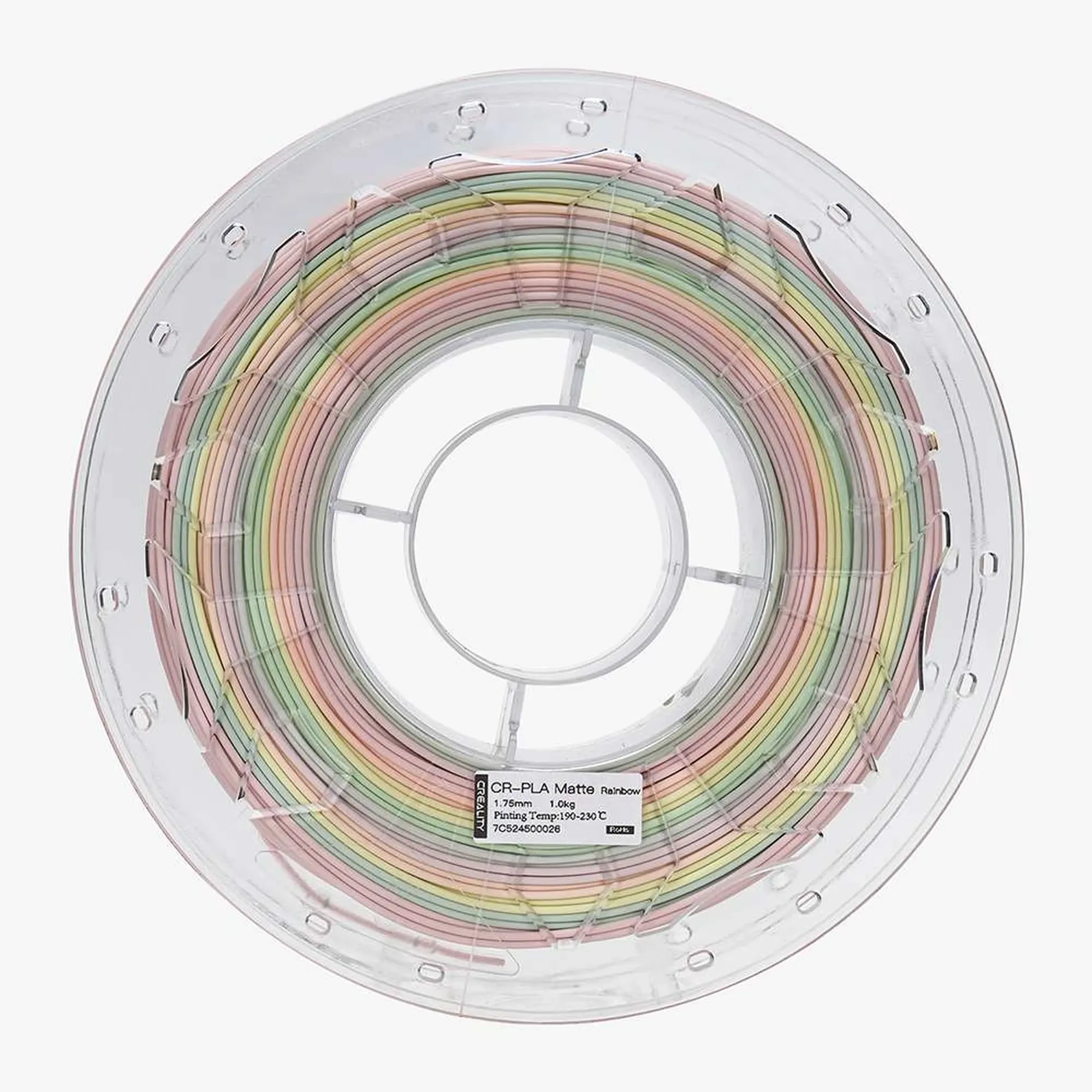 Filament Creality PLA, 1kg, 1.75mm, matowa tęcza (3301010458) cena - zdjęcie 1