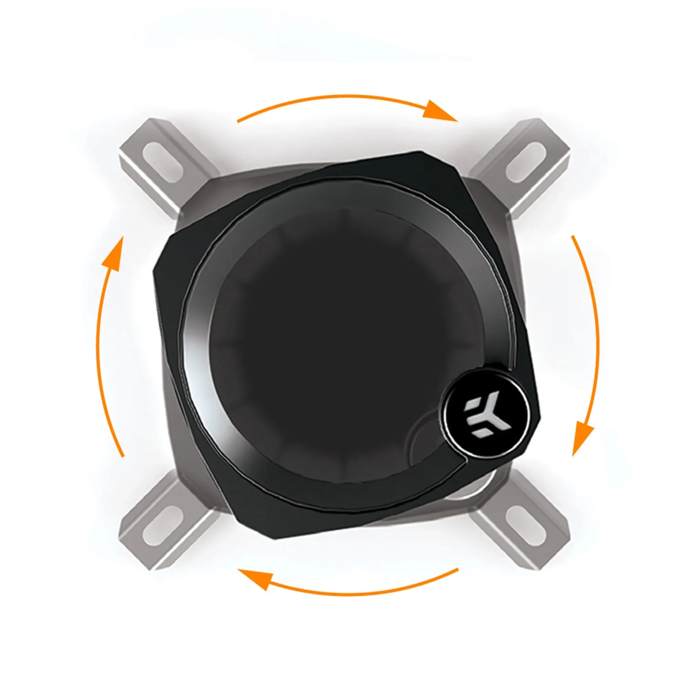 System chłodzenia cieczą EK-Nucleus AIO CR360 Lux D-RGB czarne (3831109851685) cena - zdjęcie 3