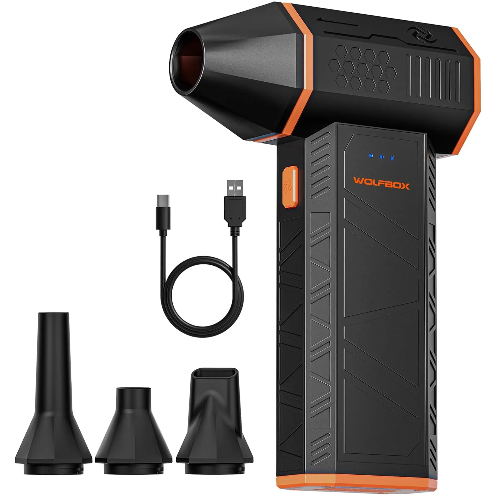 Kompresor rurowy bezprzewodowy (dmuchawa) Wolfbox MegaFlow 50 (MF50) cena - zdjęcie 1